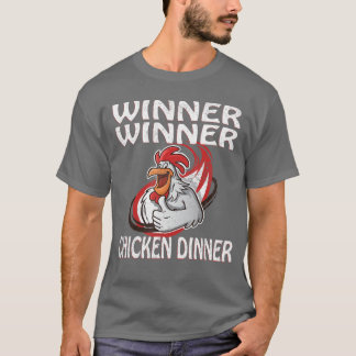 Gewinner Verlierer Videospiel Chicken Dinner Game  T-Shirt