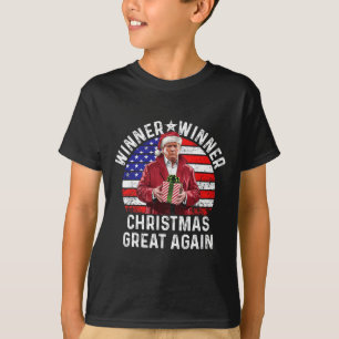 Gewinner Weihnachten Große Trump Funny Hu wieder T-Shirt