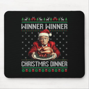 Gewinner Weihnachtsessen Weihnachtsessen Santa Tru Mousepad