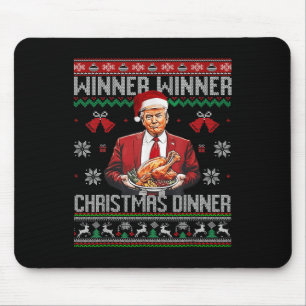 Gewinner Weihnachtsessen Weihnachtsessen Santa Tru Mousepad