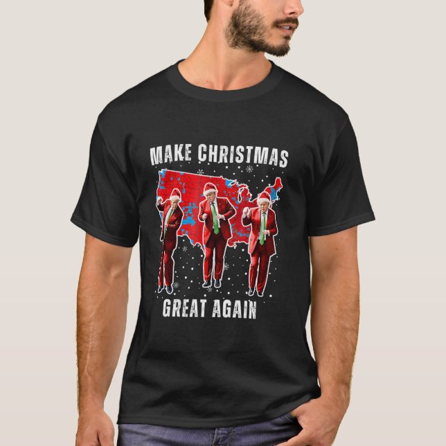 Gewinner Weihnachtsessen Weihnachtsessen Santa Tru T-Shirt (Vorderseite)