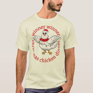 Gewinner Weihnachtsgebäck Abendessen lustig T-Shirt