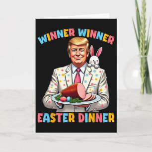 Gewinner Wiiner Ostern Abendessen Trump Ostern Lus Karte