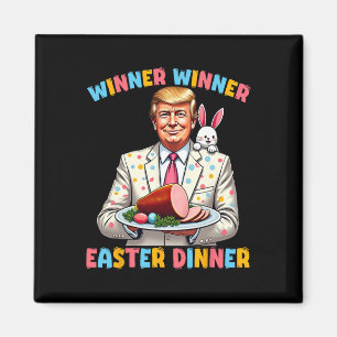 Gewinner Wiiner Ostern Abendessen Trump Ostern Lus Magnet