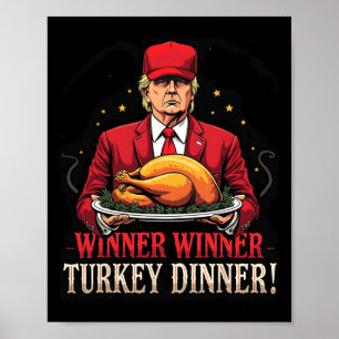 Gewinnerin Funny Sieger Türkei Dinner Trump Pjs Da Poster