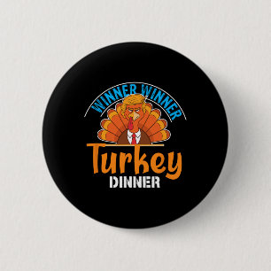 Gewinnerin Türkei Abendessen Funny Erntedank Tru Button