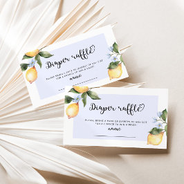 Gewinnschein für Blue Lmon Begleitkarte