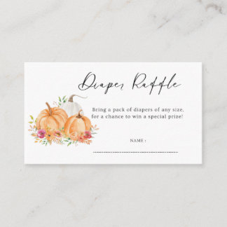 Gewinnspiel Pumkin Diaper Visitenkarte