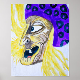 GEWINNT DEN KACKLING WITCH POSTER