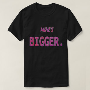 Gewinnt größeres Shirt