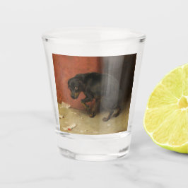 Gewissen macht uns alle zum Feigling Schnapsglas