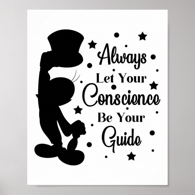 Gewissen sei dein Führer Jiminy  Poster (Vorne)