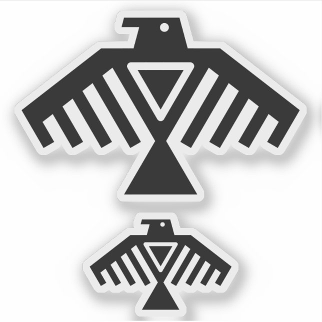 Gewitter Aufkleber (Vorderseite)