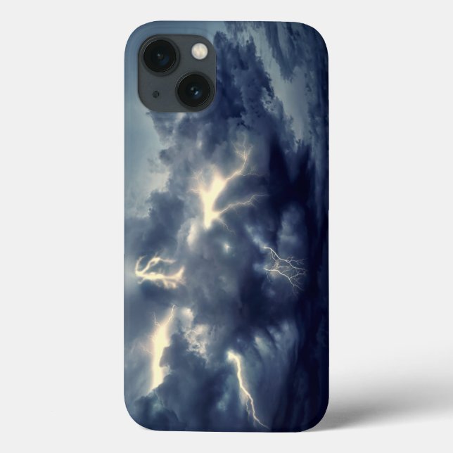 Gewitter-Blitz Case-Mate iPhone Hülle (Rückseite)