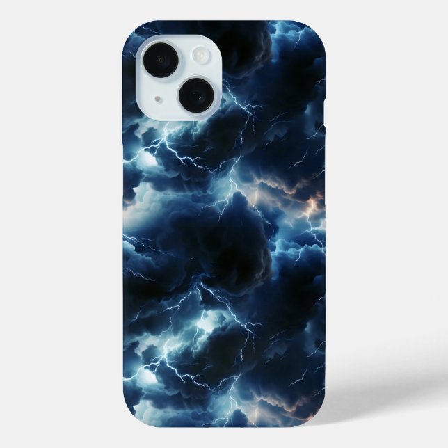 Gewitter-Lichtmuster Case-Mate iPhone Hülle (Rückseite)
