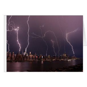Gewitter über Manhattan, NYC