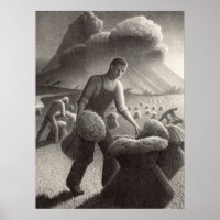 Gewitter von Grant Wood