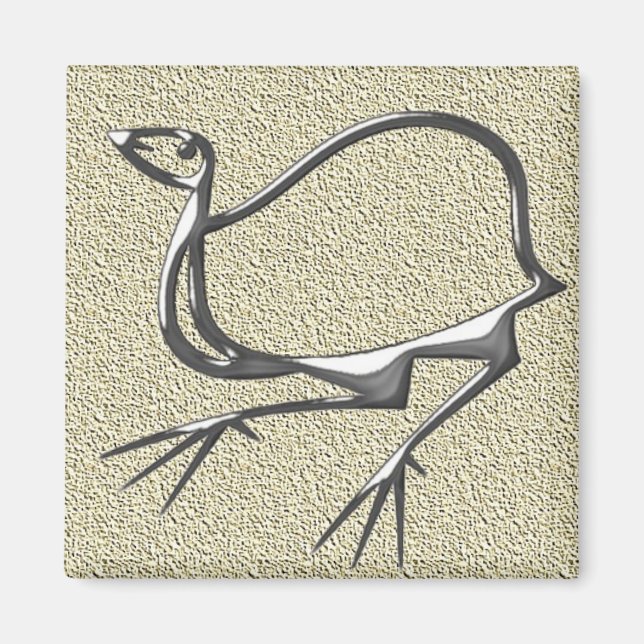 Gewitterrost Magnet (Vorne)