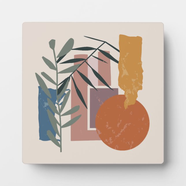 gewitterte Formen und Stiele Fotoplatte (Vorderseite)