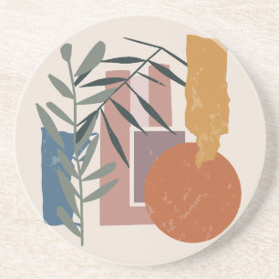 gewitterte Formen und Stiele Getränkeuntersetzer