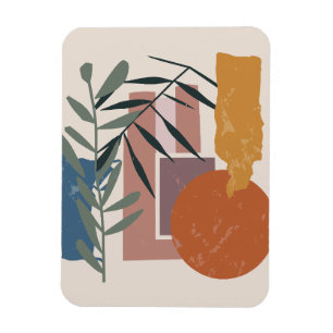 gewitterte Formen und Stiele Magnet