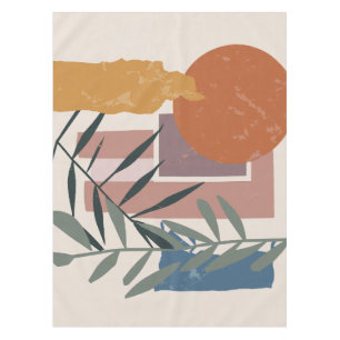 gewitterte Formen und Stiele Tischdecke