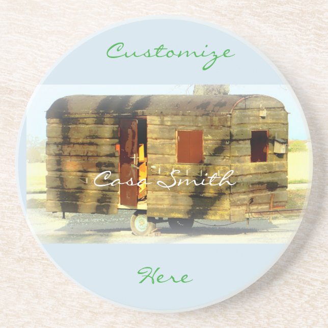 Gewitterter-Holzanhänger Thunder_Cove Getränkeuntersetzer (Vorne)