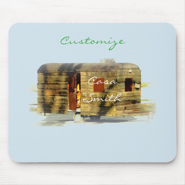 Gewitterter-Holzanhänger Thunder_Cove Mousepad (Vorne)
