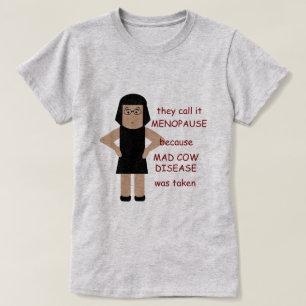 Gewitterter Menopause T - Shirt A