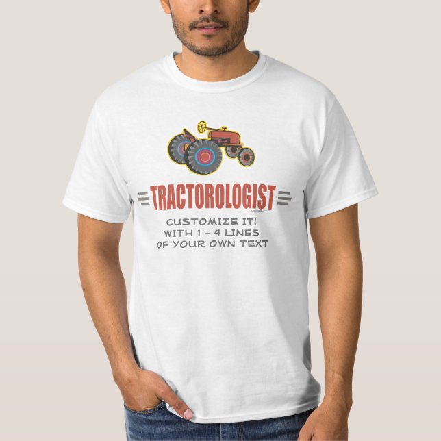 Gewittertraktoren T-Shirt (Vorderseite)