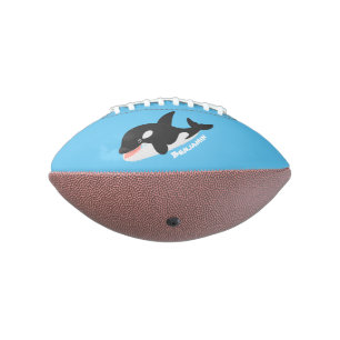 Gewitterwal oder niedlicher Cartoon Football