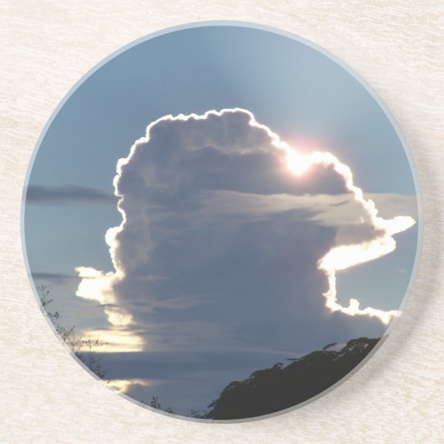 Gewitterwolke blockiert die Sonne Untersetzer (Vorne)