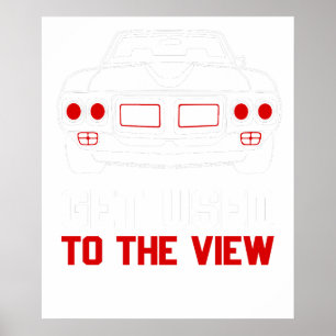 gewöhne dich an die Aussicht Feuerbird Poster