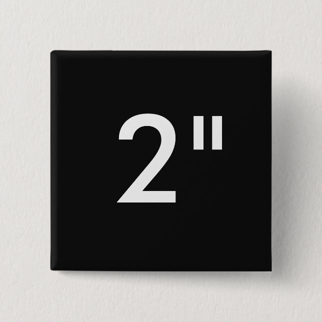 Gewohnheit 2" Zoll-quadratische Button (Vorderseite)