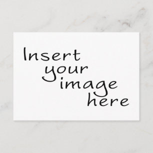 Gewohnheit 3.5x5.5" UAWG-Karte RSVP Karte