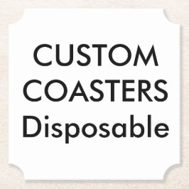 Gewohnheit 4" Karten-WegwerfParty-Untersetzer Untersetzer