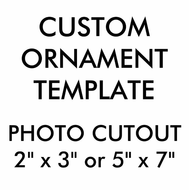 Gewohnheit 5" x 7" fotoskulptur ornament (Vorne)