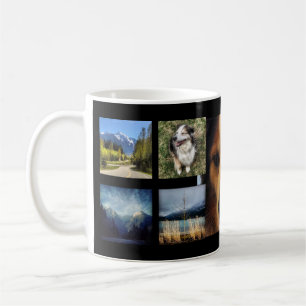 Gewohnheit 9 Instagram Foto-Collage Tasse