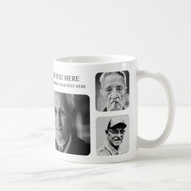 Gewohnheit addieren die personalisierte kaffeetasse (Rechts)