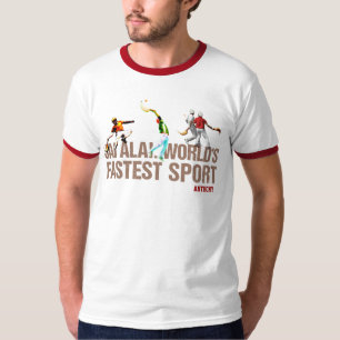 Gewohnheit, baskischer Sport Jai Alai/Cesta Punta T-Shirt
