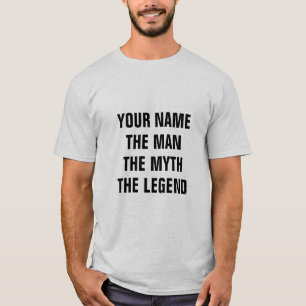 GEWOHNHEIT DER MANN DER MYTHOS DER LEGENDEN-T - T-Shirt