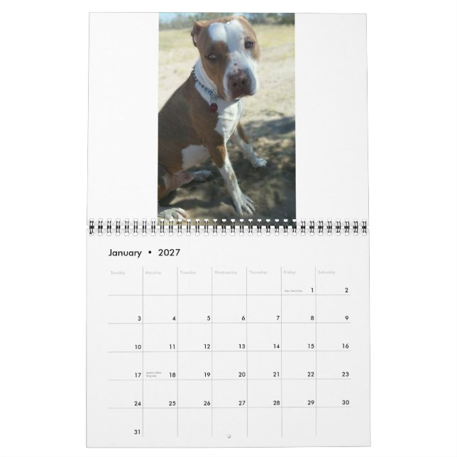 Gewohnheit Druckkalender Kalender (Jan 2027)