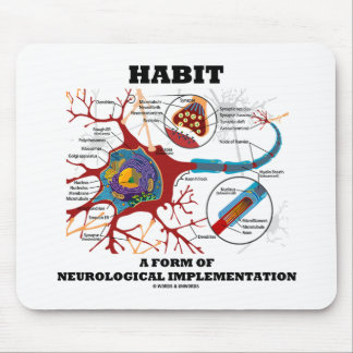 Gewohnheit eine Form des neurologischen Mousepad