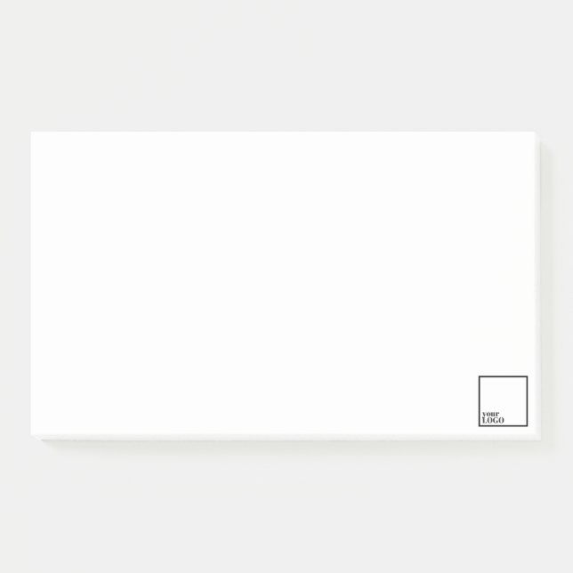 Gewohnheit eingebrannte riesige Post-It 10" x6 " Klebezettel (Vorderseite)