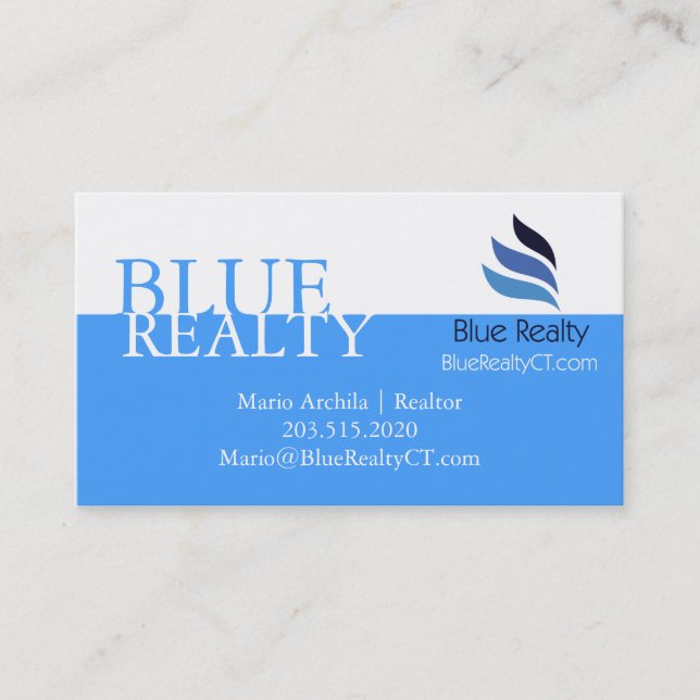 Gewohnheit für Mario Visitenkarte (Vorderseite)