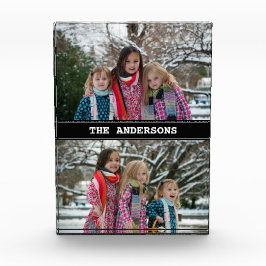 Gewohnheit genannter Foto-Collagen-Foto-Block Fotoblock