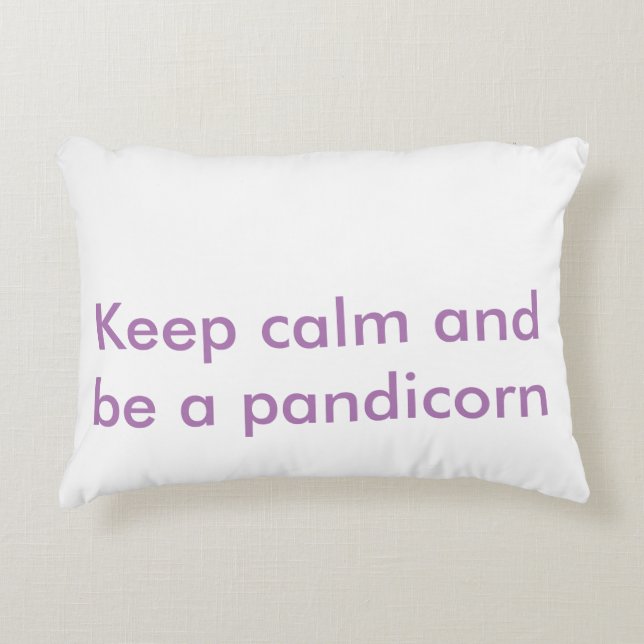 Gewohnheit personifizieren das Schicksal der Dekokissen (Vorderseite)