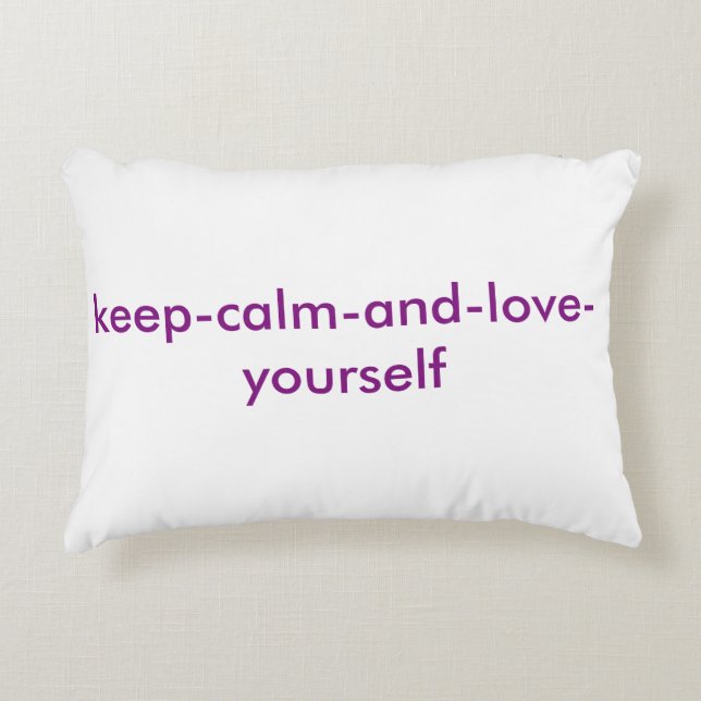 Gewohnheit personifizieren das Schicksal der Zierkissen (Vorderseite)