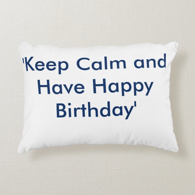 Gewohnheit personifizieren das Schicksal der Zierkissen (Vorderseite)