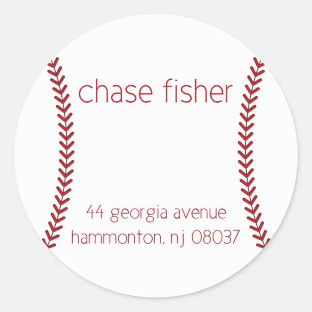 Gewohnheit Runder Aufkleber (Vorderseite)